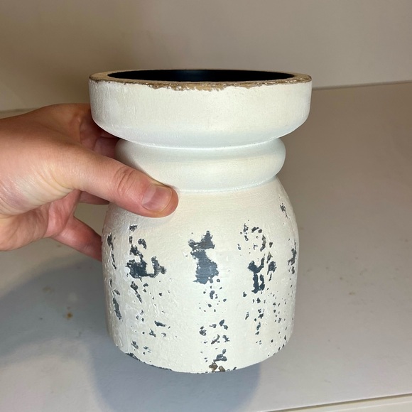 Large Rustic Candle Holder - Picture 6 of 7